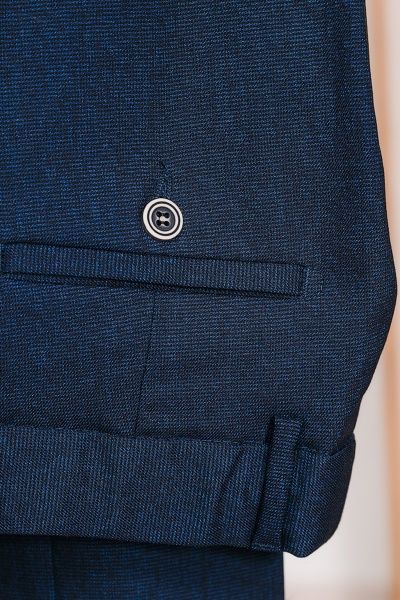 Штаны для мальчиков West-Fashion Батал р.128 синий А801Б 