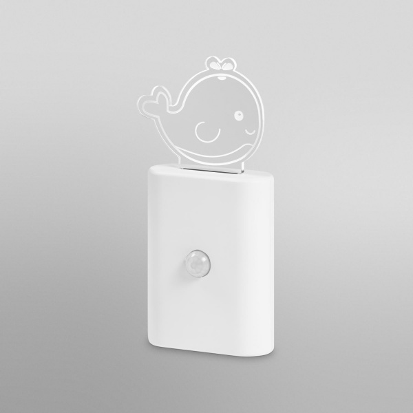 Ночник Ledvance Nightlux с датчиком движения LED 0,2 Вт белый CARTOON SEN 840 WT 
