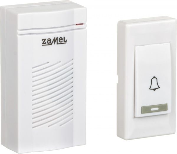 Звонок электрический Zamel CLASSIC белый