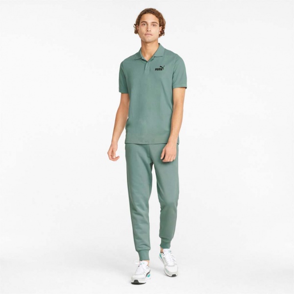 Футболка Puma ESS Pique Polo 58667550 р.XL зелений