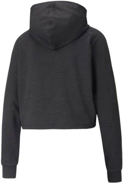 Джемпер Puma FLAWLESS PULLOVER HOODIE 52155101 р. XS чорний