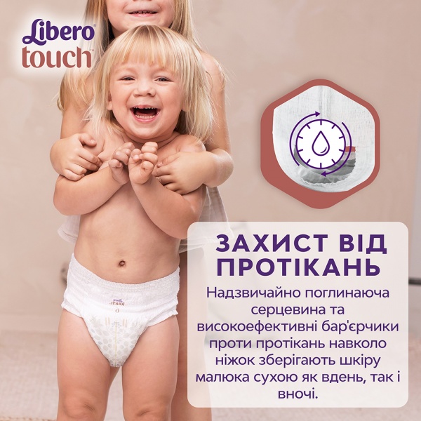 Підгузки-трусики Libero Touch 3 5-9 кг 36 шт.