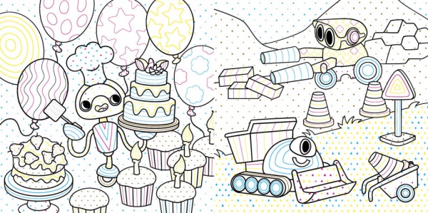 Раскраска «Роботи» 978-617-097-709-0