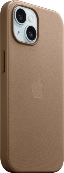 Чехол Apple FineWoven Case with MagSafe для Apple iPhone 15 taupe (MT3C3ZM/A)