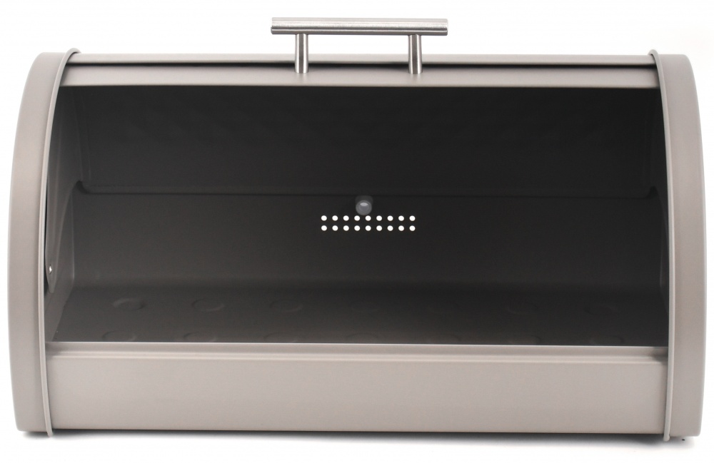 Хлібниця Flamberg Premium Rhombus 39х28х18,5 см сірий