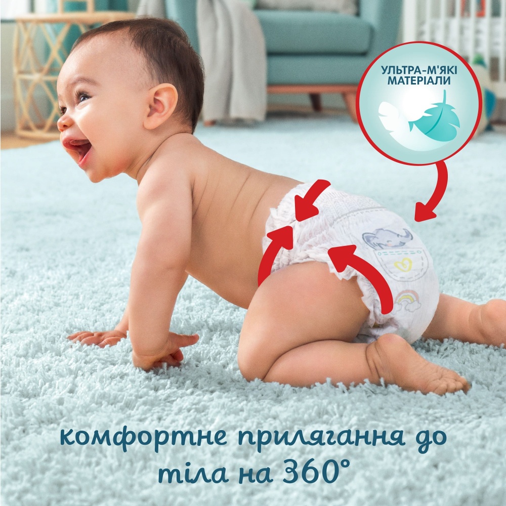 Підгузки-трусики Pampers Premium Care Pants Розмір 6 13-19 кг 42 шт.