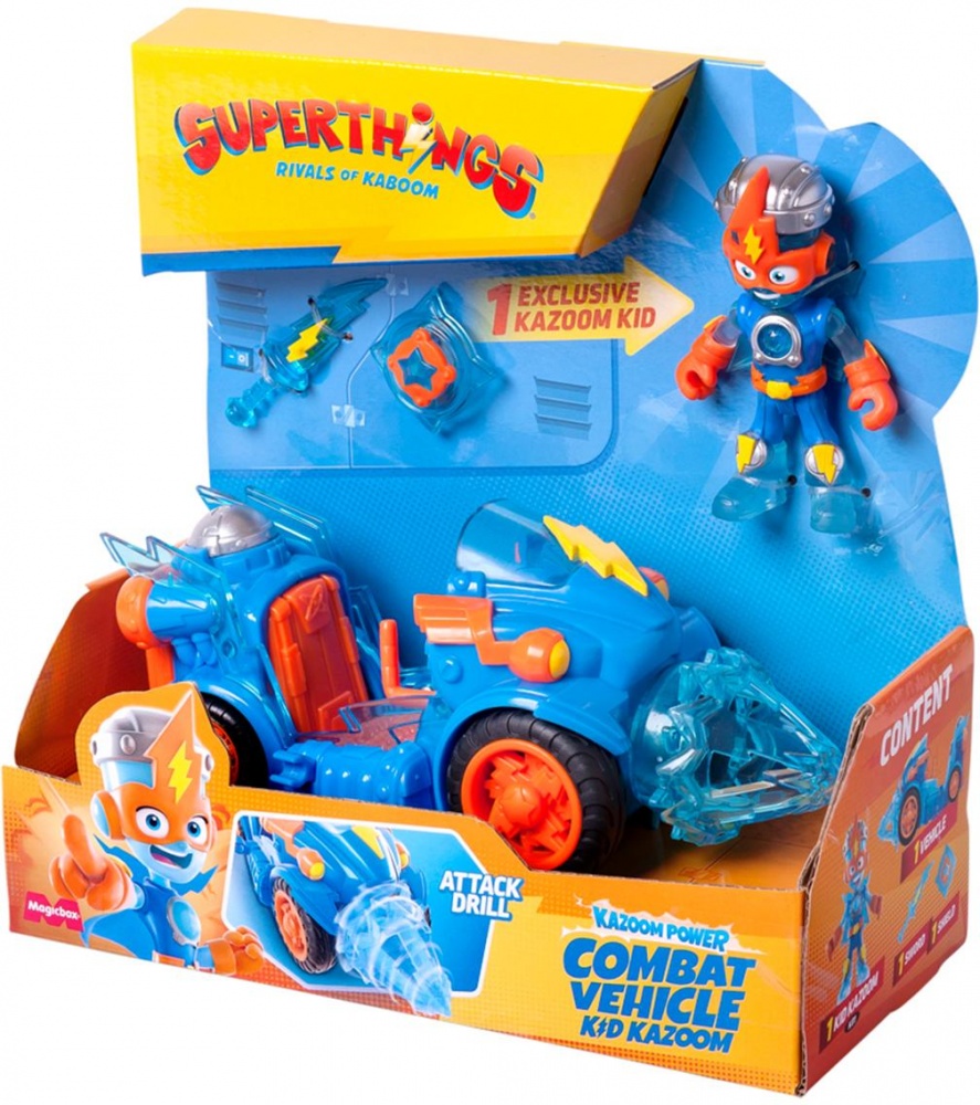 Игровой набор SuperThings SuperThings Combat Vehicles Кид Казум PSTSP116IN200
