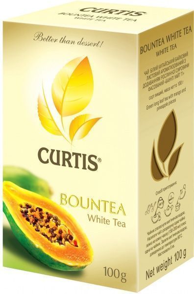 Чай белый Curtis Bountea White Tea (4820018735062) 