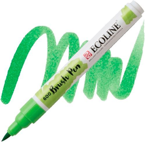 Маркер акварельный Ecoline Talens Brushpen 600 11506000 зеленый 