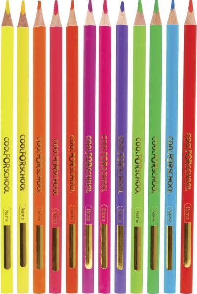 Карандаши цветные Neon 12 шт. CF15167 Cool For School