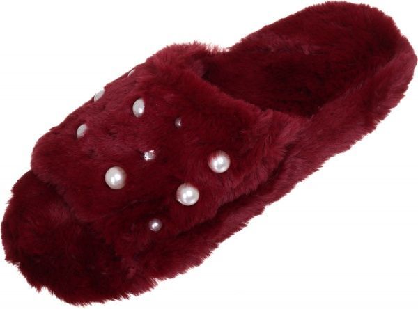 Тапки домашние La Nuit Home Жемчужины р. 40 винный 