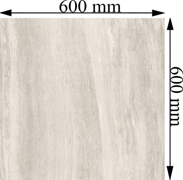 Плитка Allore Group Travertine Silver F PC 600x600 R Mat 