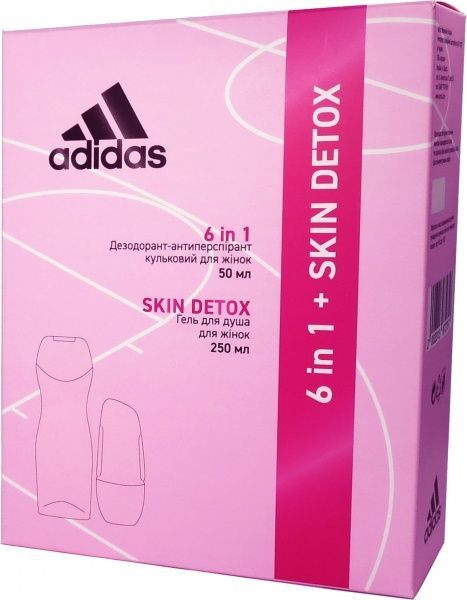 Подарунковий набір для жінок Adidas 2020 Skin Detox