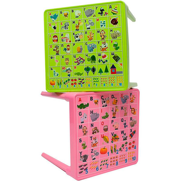 Стол Алеана Азбука английская салатовый