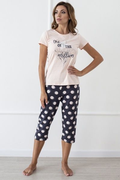 Пижама женская Roksana Vetch 782/16009 р. S розовая пудра 