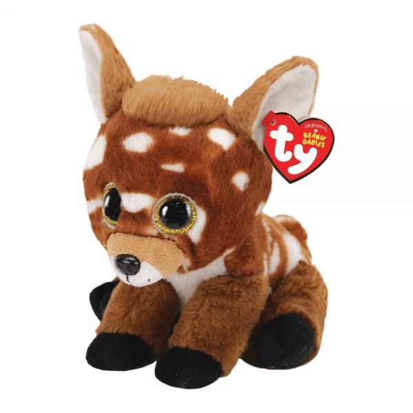 Мягкая игрушка TY Beanie Babies Олененок Бакли 15 см 70008