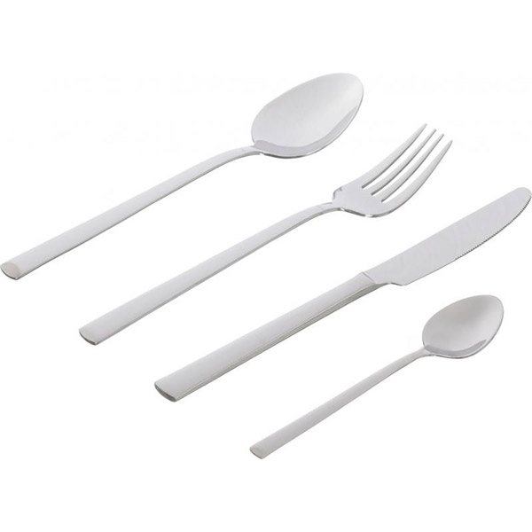 Набір столових приборів 24 пр. на 6 персон Line в зеленій коробці Dart