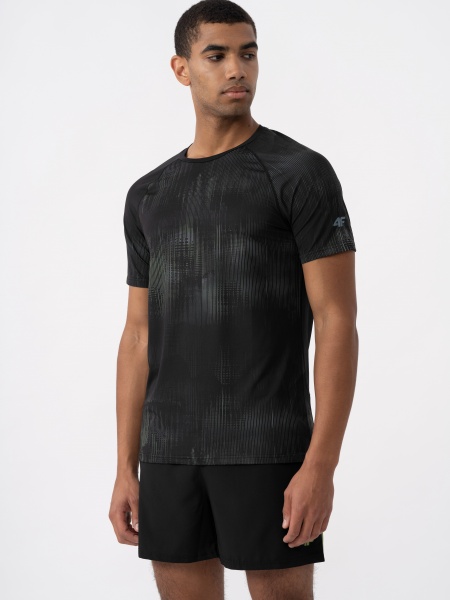 Футболка 4F TSHIRT FNK M455 4FAW23TFTSM455-92A р.L чорний