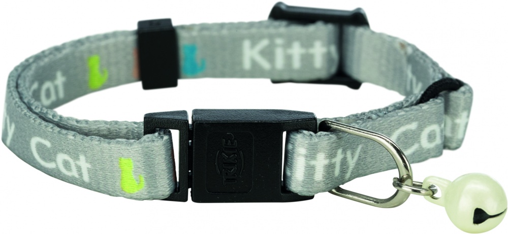Ошейник Trixie Kitty для кошек с колокольчиком нейлон