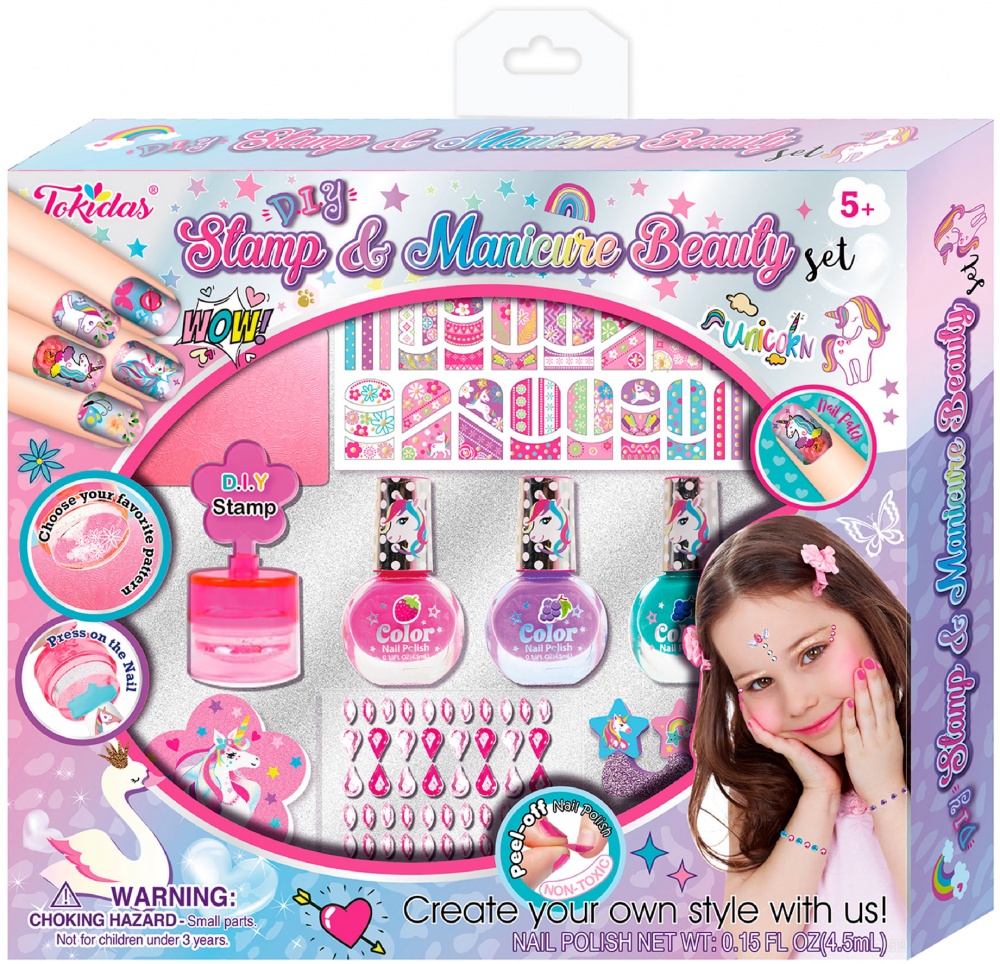 Игровой набор TOKIDAS маникюр 28 аксессуаров