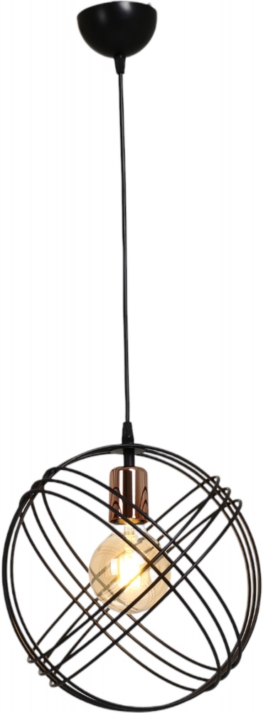 Підвіс Sensio MEKIK 1x60 Вт E27 чорний ASZ.1575