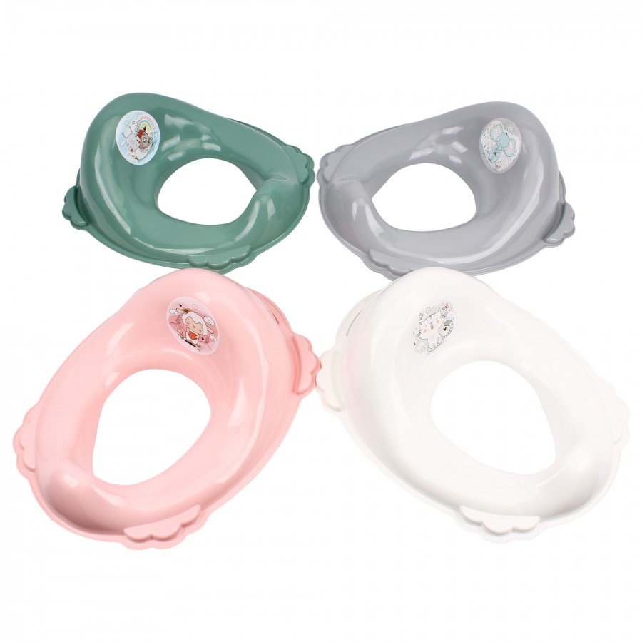 Накладка на унитаз ТехноК зеленая арт. 1492