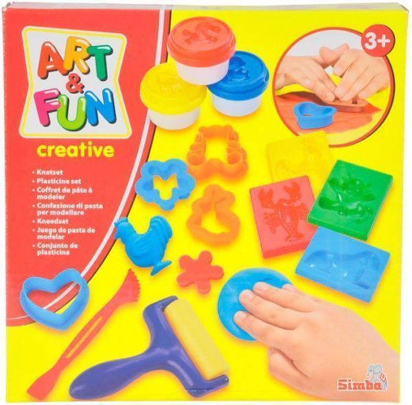 Набор для лепки Simba Интересные формы 6329436