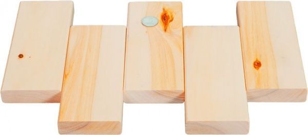 Брус лавочный Woodprofile липа 80x24x2200 мм