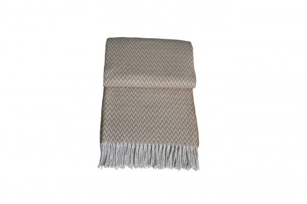 Плед Валенсия 01/CRUSCA 140x200 см песочный Vladi