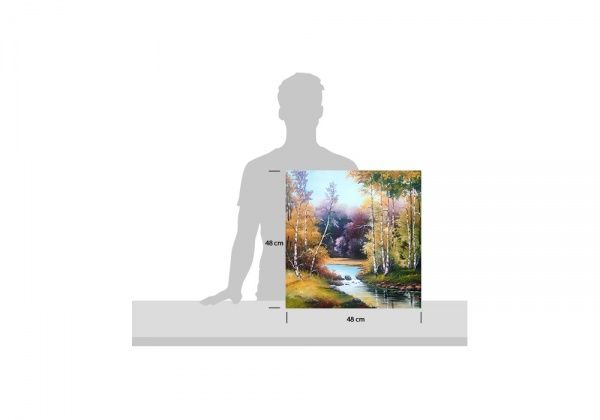 Репродукция Пейзаж 48x48 см 