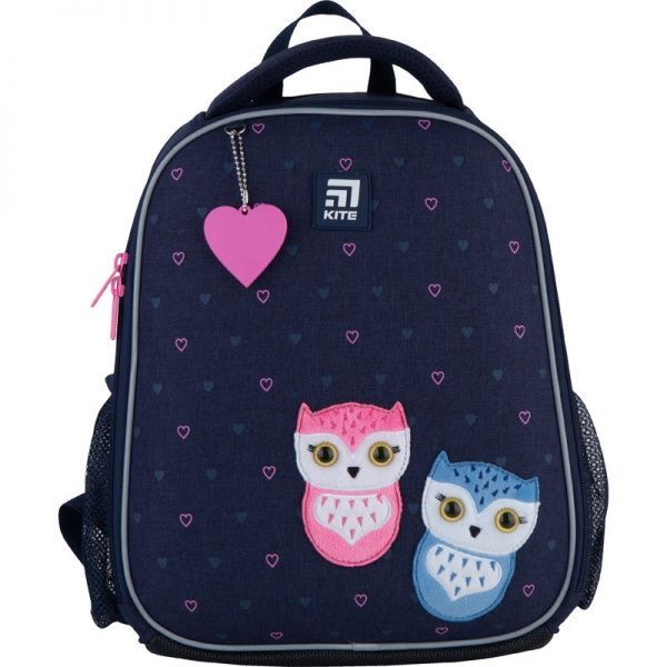 Рюкзак школьный KITE Education каркасный 555 Lovely owls 47338