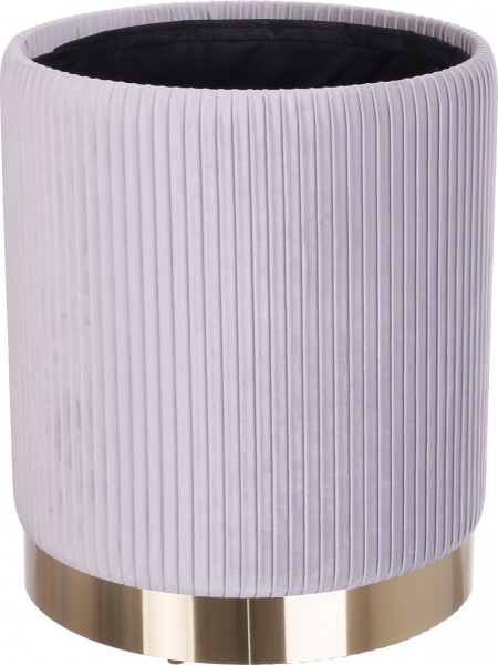 Сундук-пуф Francis светло-серый 36х36х44 см 