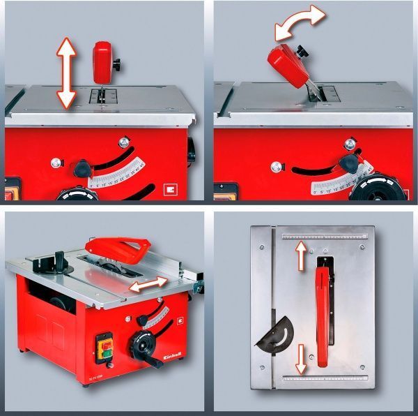 Пила циркулярная Einhell TC-TS 1200,