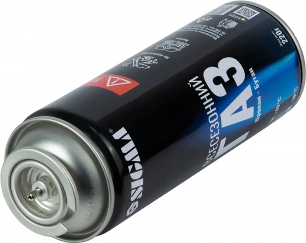 Балон одноразовий всесезонний цанговий 220 г (50437) Sigma 