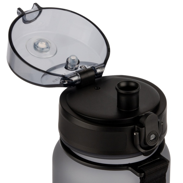 Пляшка для води Uzspace Frosted 1000 мл сірий