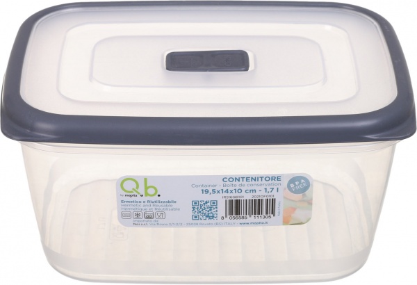 Контейнер 19,5х14х10 см в ассортименте IRS16QB101 Eurogold