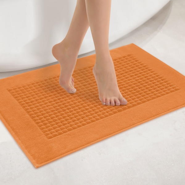 Коврик для ног Paulo 50x70 см оранжевый Zwoltex 