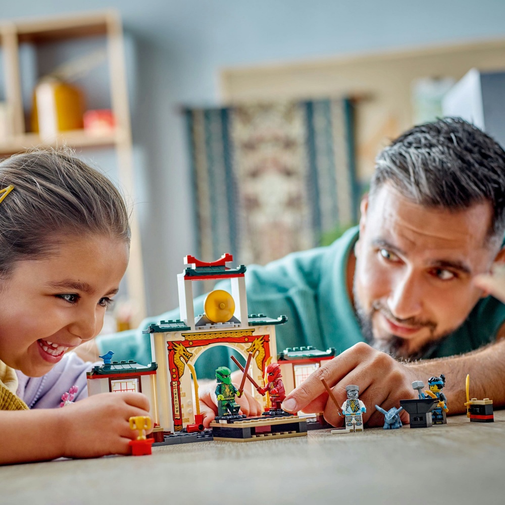 Конструктор LEGO NINJAGO Храм ниндзя Спин-джитсу 71831