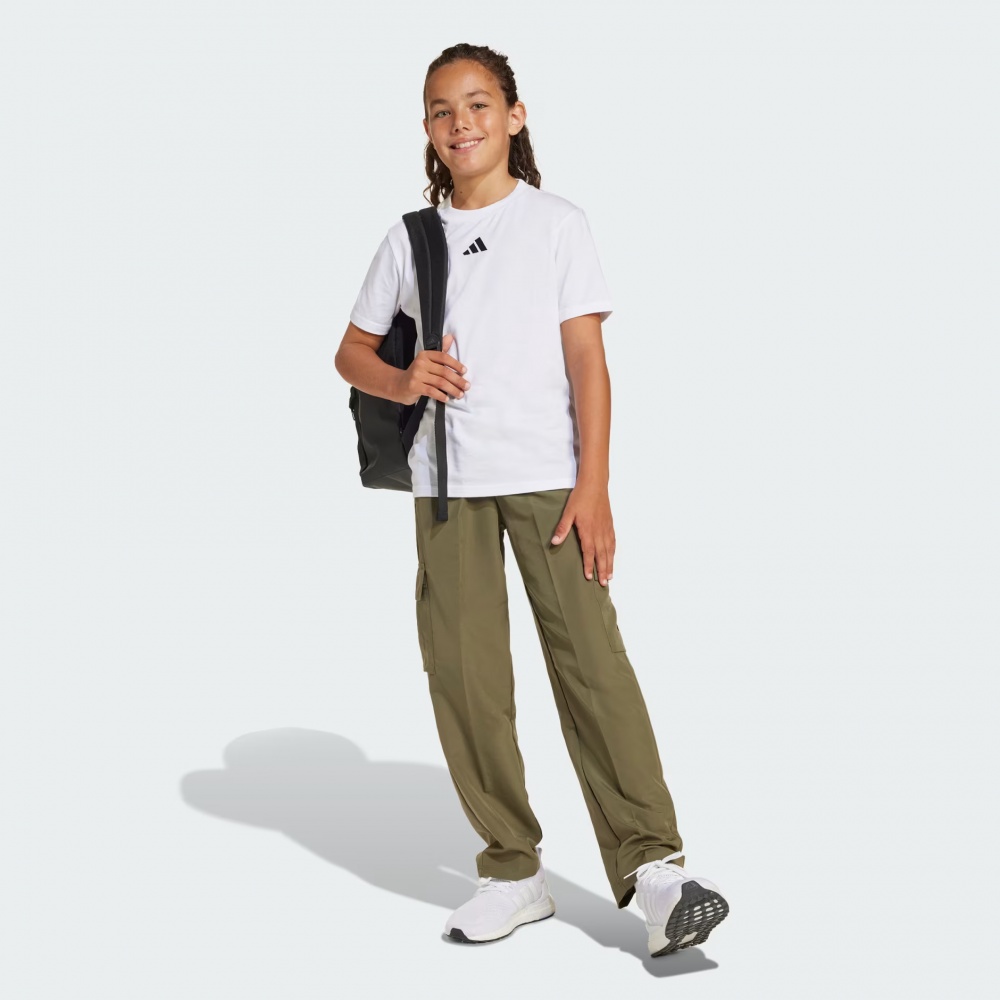 Футболка Adidas J SL TEE 160 JC9774 р.7-8YRS білий