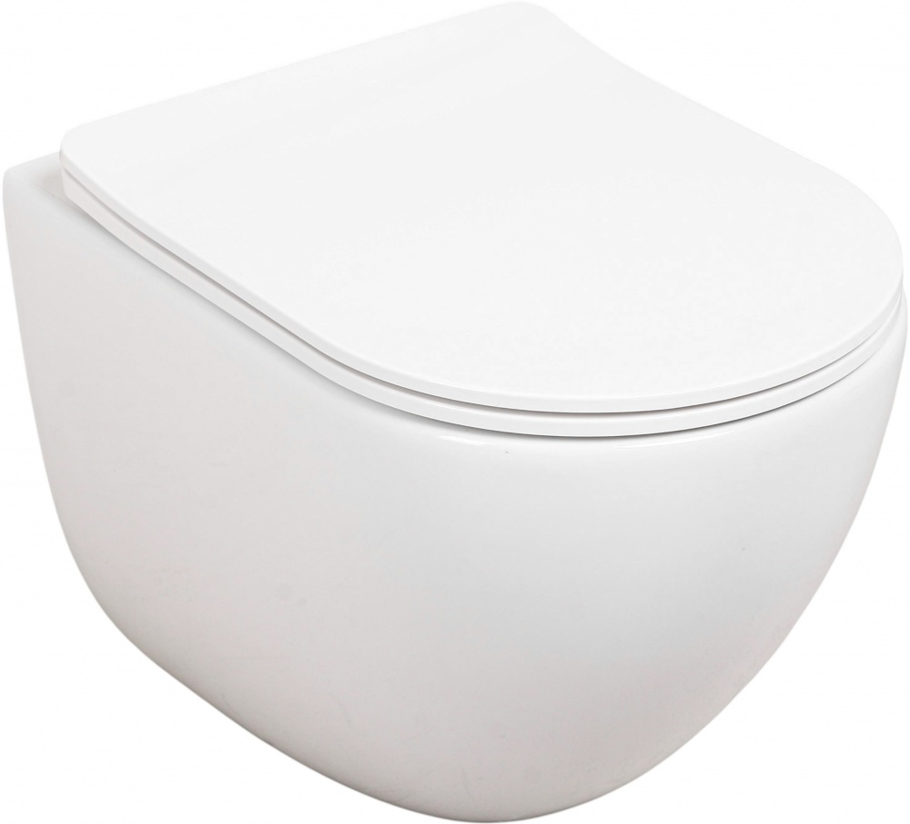 Унітаз підвісний Water House Urban Flow Base tornado із сидінням дюропласт soft-close