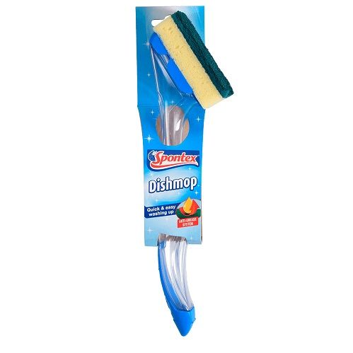 Щетка универсальная с дозатором для моющего средства Dishmop SPONTEX