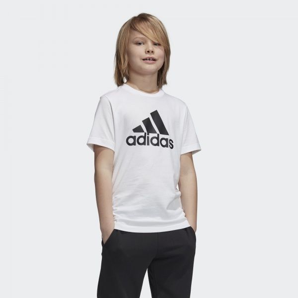Футболка Adidas YB MH BOS T DV0815 140 білий