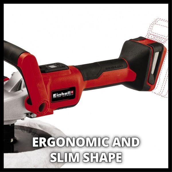 Полировальная машина Einhell X-Change CE-CP 18/180 Li E-Solo 2093320