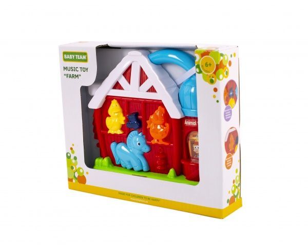 Игрушка музыкальная Baby Team Ферма 8629