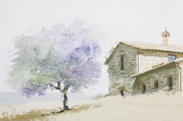 Картина Violet poppies 60x80 см Styler 