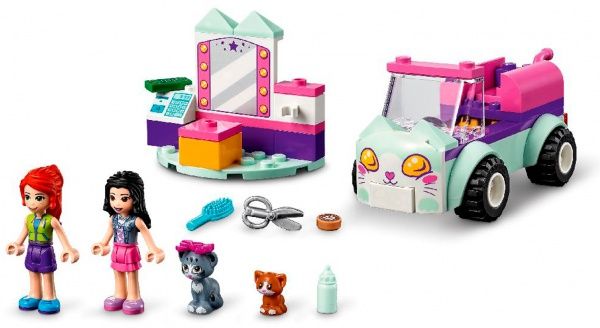 Конструктор LEGO Friends Авто перукаря для котів 41439