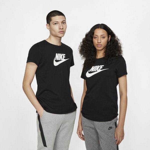 Футболка Nike W NSW TEE ESSNTL ICON FUTUR BV6169-010 XS черный
