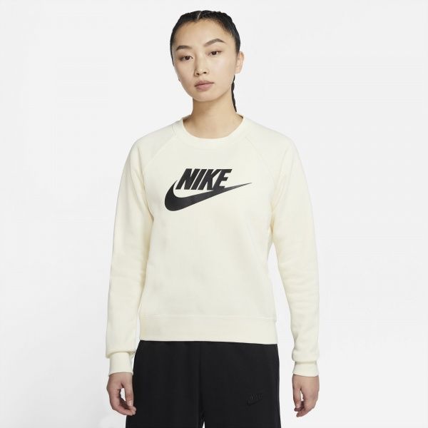 Свитшот Nike W NSW ESSNTL CREW FLC HBR BV4112-113 р. L желтый