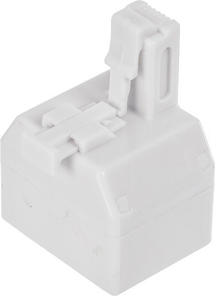 Переходник ЕМТ 6р4с телефонный 6-0217 белый