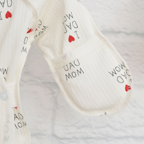 Комплект Blanka Люблю маму папу бежевый р.68 110266 